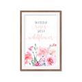 Picture of Be a Wild Flower _GroupedProduct_Rectangle_Portrait_Mini_ _GroupedProduct_Rectangle_Portrait_Framed_Matted_
