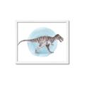 Picture of T-Rex _GroupedProduct_Rectangle_Landscape_Mini_ _GroupedProduct_Rectangle_Landscape_Framed_Matted_