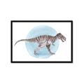 Picture of T-Rex _GroupedProduct_Rectangle_Landscape_Mini_ _GroupedProduct_Rectangle_Landscape_Framed_Matted_