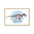 Picture of T-Rex _GroupedProduct_Rectangle_Landscape_Mini_ _GroupedProduct_Rectangle_Landscape_Framed_Matted_