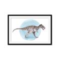 Picture of T-Rex _GroupedProduct_Rectangle_Landscape_Mini_ _GroupedProduct_Rectangle_Landscape_Framed_Matted_
