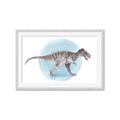 Picture of T-Rex _GroupedProduct_Rectangle_Landscape_Mini_ _GroupedProduct_Rectangle_Landscape_Framed_Matted_