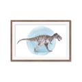 Picture of T-Rex _GroupedProduct_Rectangle_Landscape_Mini_ _GroupedProduct_Rectangle_Landscape_Framed_Matted_