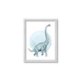 Picture of Brontosaurus _GroupedProduct_Rectangle_Portrait_Mini_ _GroupedProduct_Rectangle_Portrait_Framed_Matted_