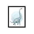 Picture of Brontosaurus _GroupedProduct_Rectangle_Portrait_Mini_ _GroupedProduct_Rectangle_Portrait_Framed_Matted_