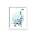 Picture of Brontosaurus _GroupedProduct_Rectangle_Portrait_Mini_ _GroupedProduct_Rectangle_Portrait_Framed_Matted_
