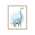 Picture of Brontosaurus _GroupedProduct_Rectangle_Portrait_Mini_ _GroupedProduct_Rectangle_Portrait_Framed_Matted_