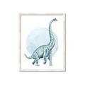 Picture of Brontosaurus _GroupedProduct_Rectangle_Portrait_Mini_ _GroupedProduct_Rectangle_Portrait_Framed_Matted_