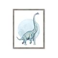 Picture of Brontosaurus _GroupedProduct_Rectangle_Portrait_Mini_ _GroupedProduct_Rectangle_Portrait_Framed_Matted_