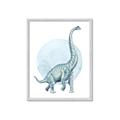 Picture of Brontosaurus _GroupedProduct_Rectangle_Portrait_Mini_ _GroupedProduct_Rectangle_Portrait_Framed_Matted_