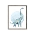 Picture of Brontosaurus _GroupedProduct_Rectangle_Portrait_Mini_ _GroupedProduct_Rectangle_Portrait_Framed_Matted_