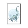 Picture of Brontosaurus _GroupedProduct_Rectangle_Portrait_Mini_ _GroupedProduct_Rectangle_Portrait_Framed_Matted_
