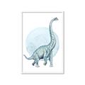 Picture of Brontosaurus _GroupedProduct_Rectangle_Portrait_Mini_ _GroupedProduct_Rectangle_Portrait_Framed_Matted_