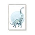 Picture of Brontosaurus _GroupedProduct_Rectangle_Portrait_Mini_ _GroupedProduct_Rectangle_Portrait_Framed_Matted_