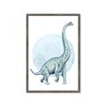 Picture of Brontosaurus _GroupedProduct_Rectangle_Portrait_Mini_ _GroupedProduct_Rectangle_Portrait_Framed_Matted_