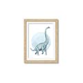Picture of Brontosaurus _GroupedProduct_Rectangle_Portrait_Mini_ _GroupedProduct_Rectangle_Portrait_Framed_Matted_