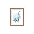 Picture of Brontosaurus _GroupedProduct_Rectangle_Portrait_Mini_ _GroupedProduct_Rectangle_Portrait_Framed_Matted_