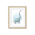 Picture of Brontosaurus _GroupedProduct_Rectangle_Portrait_Mini_ _GroupedProduct_Rectangle_Portrait_Framed_Matted_