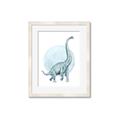 Picture of Brontosaurus _GroupedProduct_Rectangle_Portrait_Mini_ _GroupedProduct_Rectangle_Portrait_Framed_Matted_