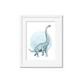 Picture of Brontosaurus _GroupedProduct_Rectangle_Portrait_Mini_ _GroupedProduct_Rectangle_Portrait_Framed_Matted_