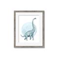 Picture of Brontosaurus _GroupedProduct_Rectangle_Portrait_Mini_ _GroupedProduct_Rectangle_Portrait_Framed_Matted_