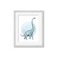 Picture of Brontosaurus _GroupedProduct_Rectangle_Portrait_Mini_ _GroupedProduct_Rectangle_Portrait_Framed_Matted_