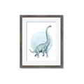 Picture of Brontosaurus _GroupedProduct_Rectangle_Portrait_Mini_ _GroupedProduct_Rectangle_Portrait_Framed_Matted_