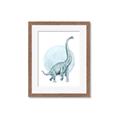 Picture of Brontosaurus _GroupedProduct_Rectangle_Portrait_Mini_ _GroupedProduct_Rectangle_Portrait_Framed_Matted_