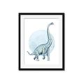 Picture of Brontosaurus _GroupedProduct_Rectangle_Portrait_Mini_ _GroupedProduct_Rectangle_Portrait_Framed_Matted_