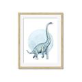 Picture of Brontosaurus _GroupedProduct_Rectangle_Portrait_Mini_ _GroupedProduct_Rectangle_Portrait_Framed_Matted_