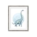 Picture of Brontosaurus _GroupedProduct_Rectangle_Portrait_Mini_ _GroupedProduct_Rectangle_Portrait_Framed_Matted_