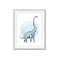 Picture of Brontosaurus _GroupedProduct_Rectangle_Portrait_Mini_ _GroupedProduct_Rectangle_Portrait_Framed_Matted_