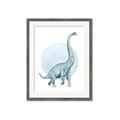 Picture of Brontosaurus _GroupedProduct_Rectangle_Portrait_Mini_ _GroupedProduct_Rectangle_Portrait_Framed_Matted_