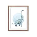 Picture of Brontosaurus _GroupedProduct_Rectangle_Portrait_Mini_ _GroupedProduct_Rectangle_Portrait_Framed_Matted_