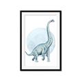 Picture of Brontosaurus _GroupedProduct_Rectangle_Portrait_Mini_ _GroupedProduct_Rectangle_Portrait_Framed_Matted_