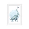 Picture of Brontosaurus _GroupedProduct_Rectangle_Portrait_Mini_ _GroupedProduct_Rectangle_Portrait_Framed_Matted_