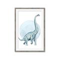 Picture of Brontosaurus _GroupedProduct_Rectangle_Portrait_Mini_ _GroupedProduct_Rectangle_Portrait_Framed_Matted_