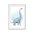 Picture of Brontosaurus _GroupedProduct_Rectangle_Portrait_Mini_ _GroupedProduct_Rectangle_Portrait_Framed_Matted_