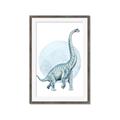 Picture of Brontosaurus _GroupedProduct_Rectangle_Portrait_Mini_ _GroupedProduct_Rectangle_Portrait_Framed_Matted_