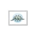 Picture of Stegosaurus _GroupedProduct_Rectangle_Landscape_Mini_ _GroupedProduct_Rectangle_Landscape_Framed_Matted_
