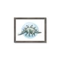 Picture of Stegosaurus _GroupedProduct_Rectangle_Landscape_Mini_ _GroupedProduct_Rectangle_Landscape_Framed_Matted_