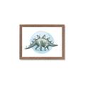 Picture of Stegosaurus _GroupedProduct_Rectangle_Landscape_Mini_ _GroupedProduct_Rectangle_Landscape_Framed_Matted_