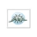 Picture of Stegosaurus _GroupedProduct_Rectangle_Landscape_Mini_ _GroupedProduct_Rectangle_Landscape_Framed_Matted_