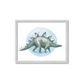 Picture of Stegosaurus _GroupedProduct_Rectangle_Landscape_Mini_ _GroupedProduct_Rectangle_Landscape_Framed_Matted_