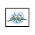 Picture of Stegosaurus _GroupedProduct_Rectangle_Landscape_Mini_ _GroupedProduct_Rectangle_Landscape_Framed_Matted_