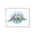 Picture of Stegosaurus _GroupedProduct_Rectangle_Landscape_Mini_ _GroupedProduct_Rectangle_Landscape_Framed_Matted_