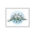 Picture of Stegosaurus _GroupedProduct_Rectangle_Landscape_Mini_ _GroupedProduct_Rectangle_Landscape_Framed_Matted_
