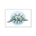 Picture of Stegosaurus _GroupedProduct_Rectangle_Landscape_Mini_ _GroupedProduct_Rectangle_Landscape_Framed_Matted_