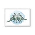 Picture of Stegosaurus _GroupedProduct_Rectangle_Landscape_Mini_ _GroupedProduct_Rectangle_Landscape_Framed_Matted_