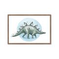 Picture of Stegosaurus _GroupedProduct_Rectangle_Landscape_Mini_ _GroupedProduct_Rectangle_Landscape_Framed_Matted_